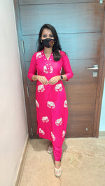 Cord set (pant & top) (6829)c