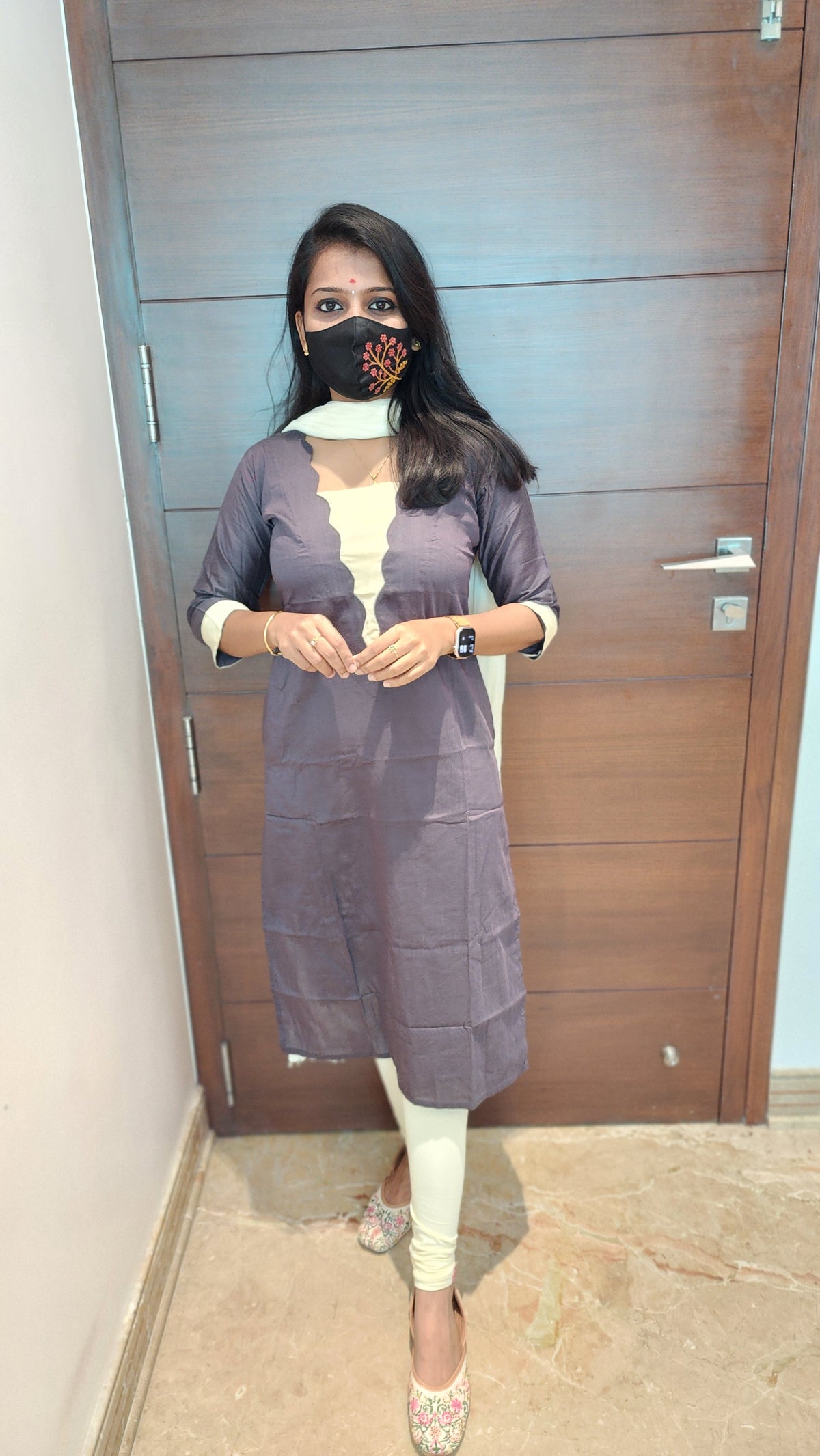 Office Wear Kurti (6813)