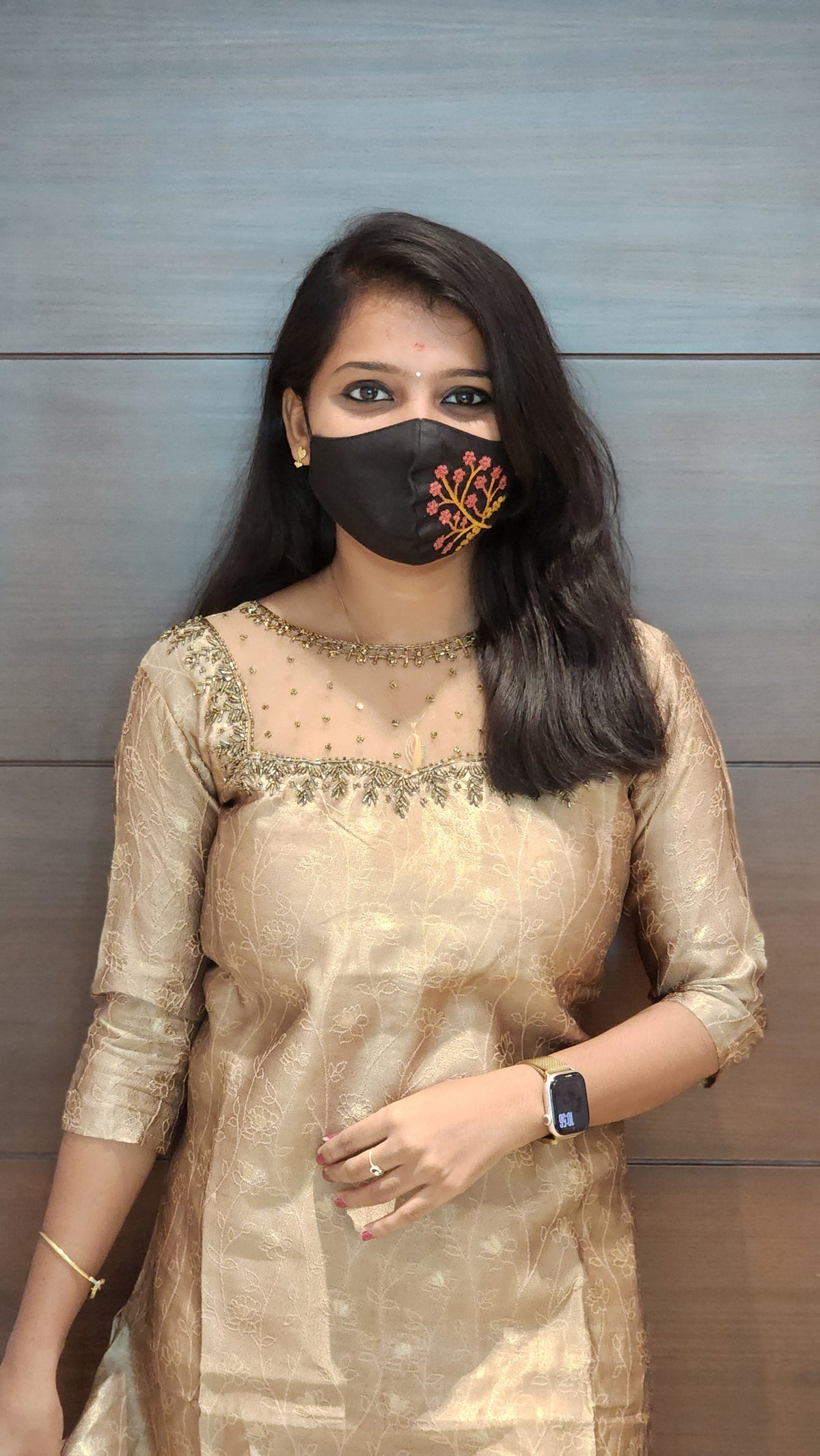 Festive sale -Jewel Neck Kurti (6855)