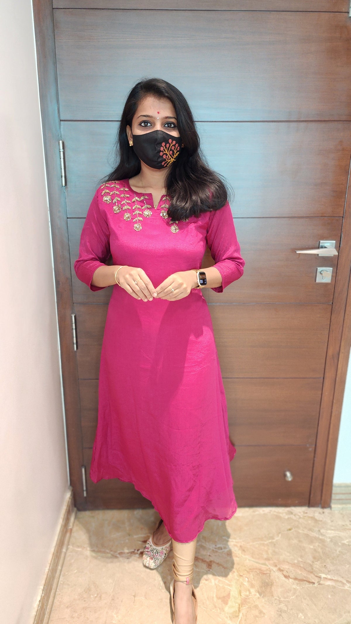 Festive sale -Handwork Kurti(7419)