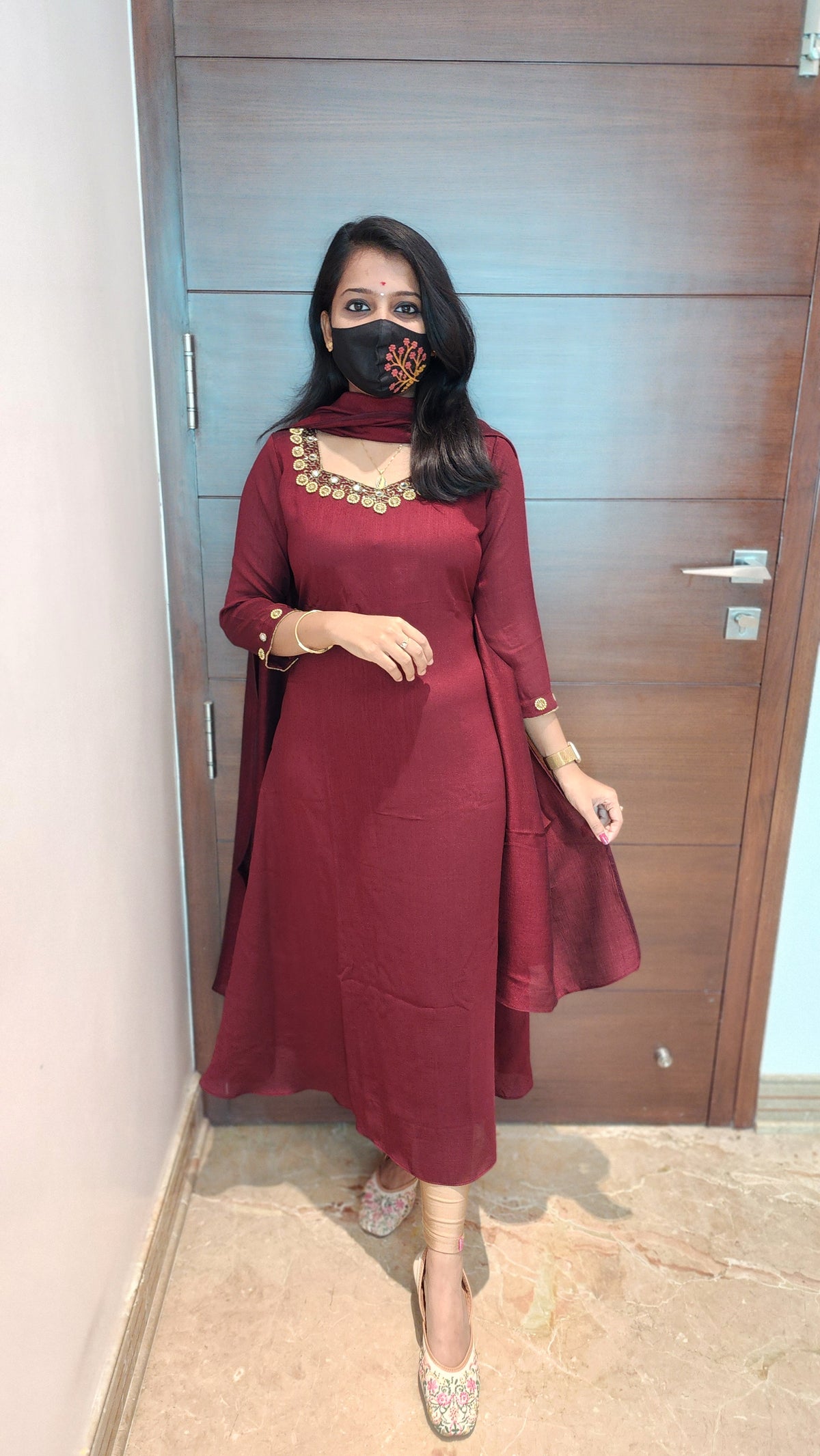 Ethnic Salwar Set (6886)c