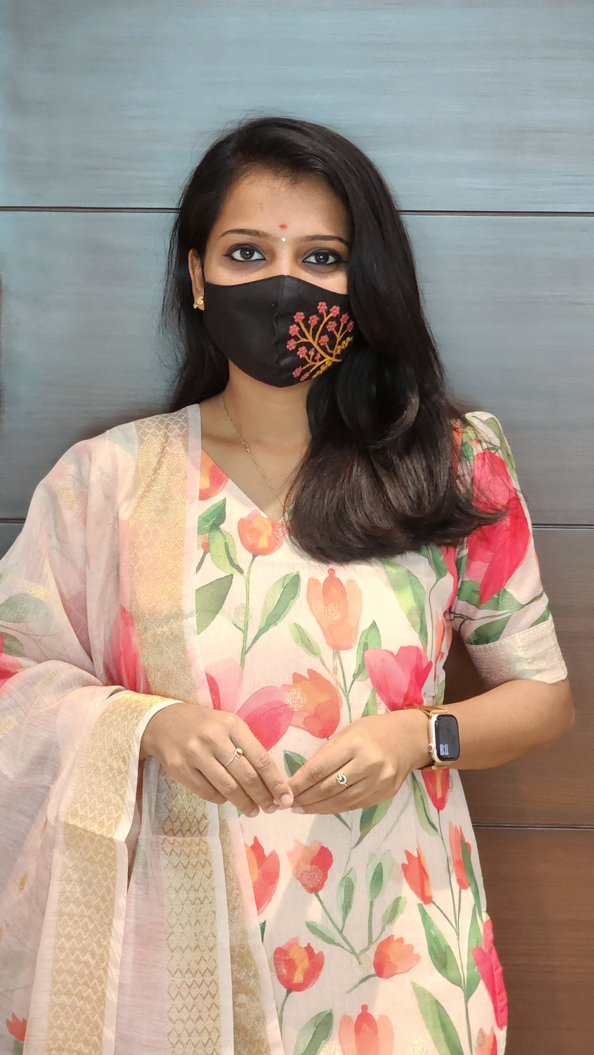 Salwar Set (Kurti+Dupatta)(7031)