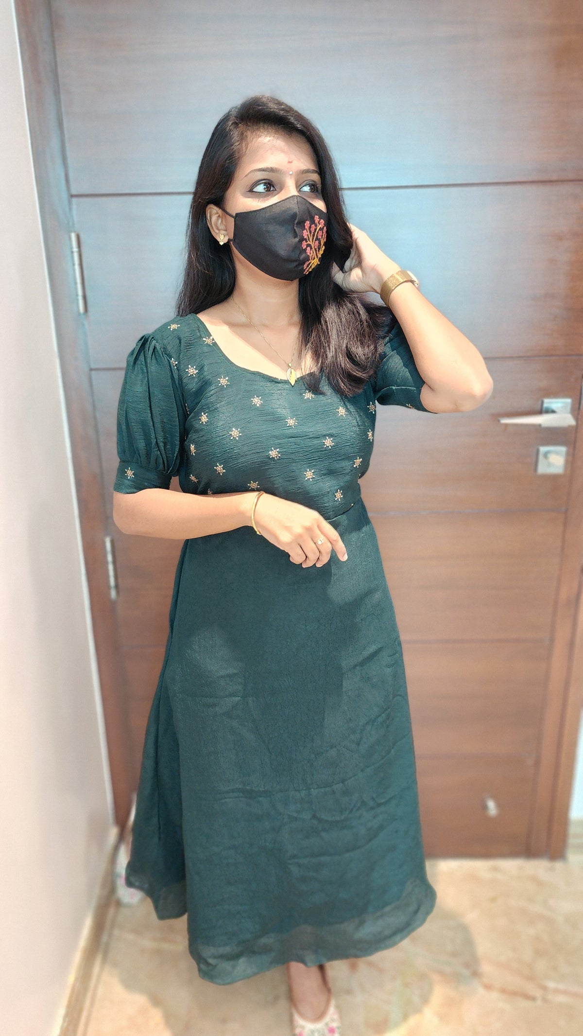 Party wear kurti (7091)