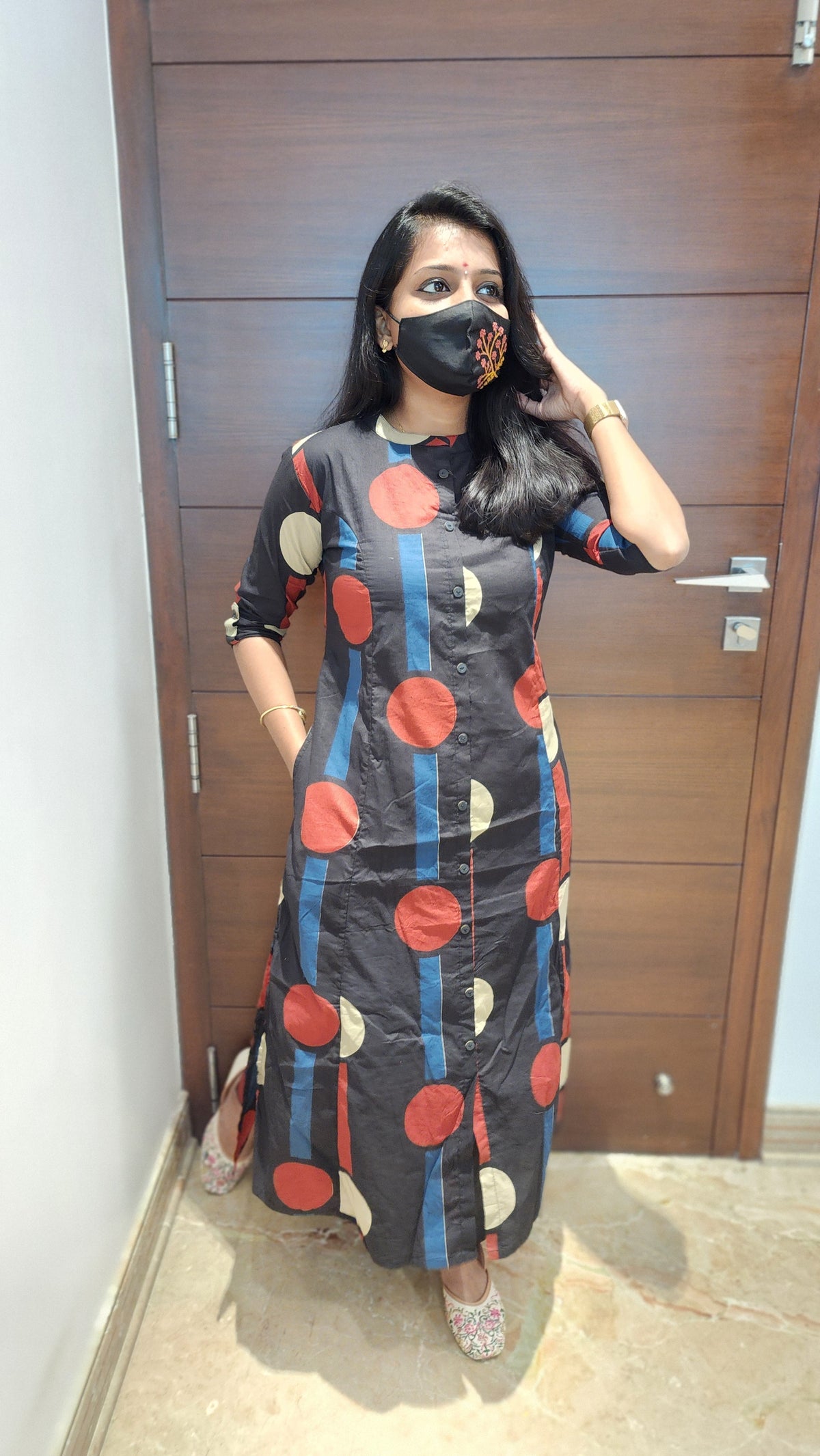Cord set (pant & top) (7111)