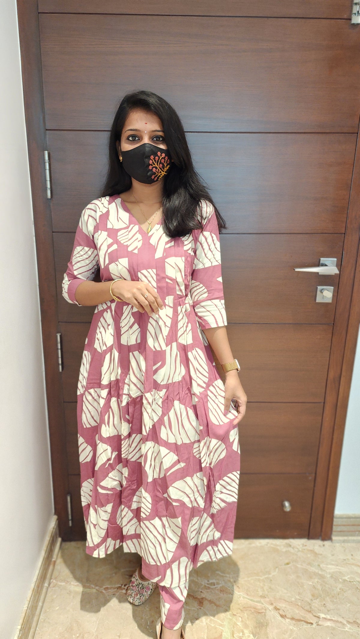 Cord set (pant & top)(7207)