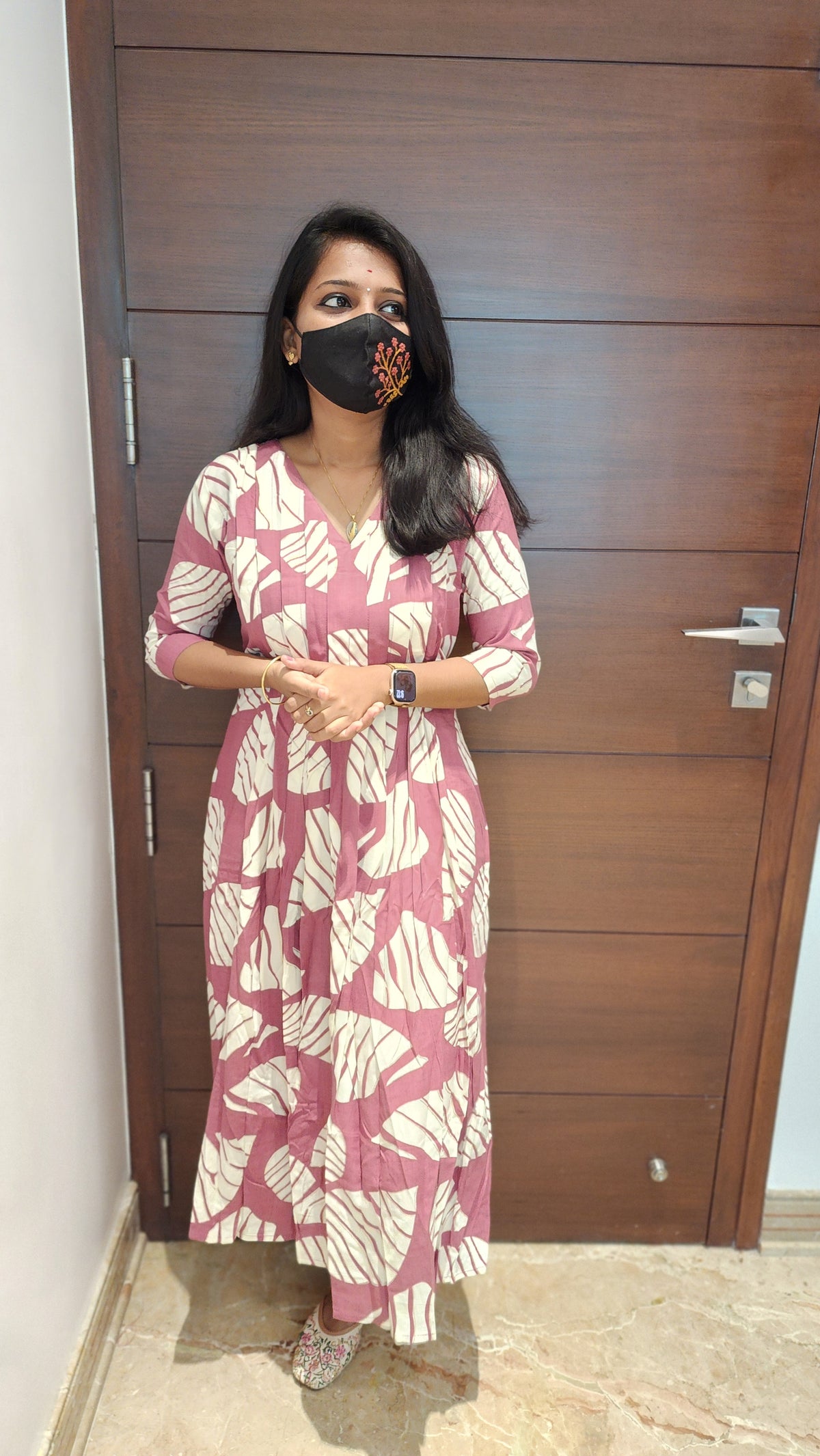 Cord set (pant & top)(7207)