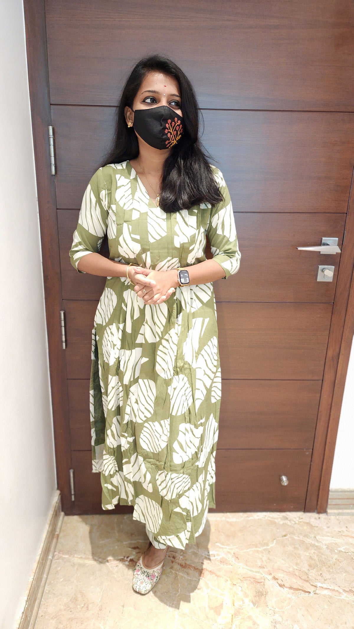 Cord set (pant & top)(7205)