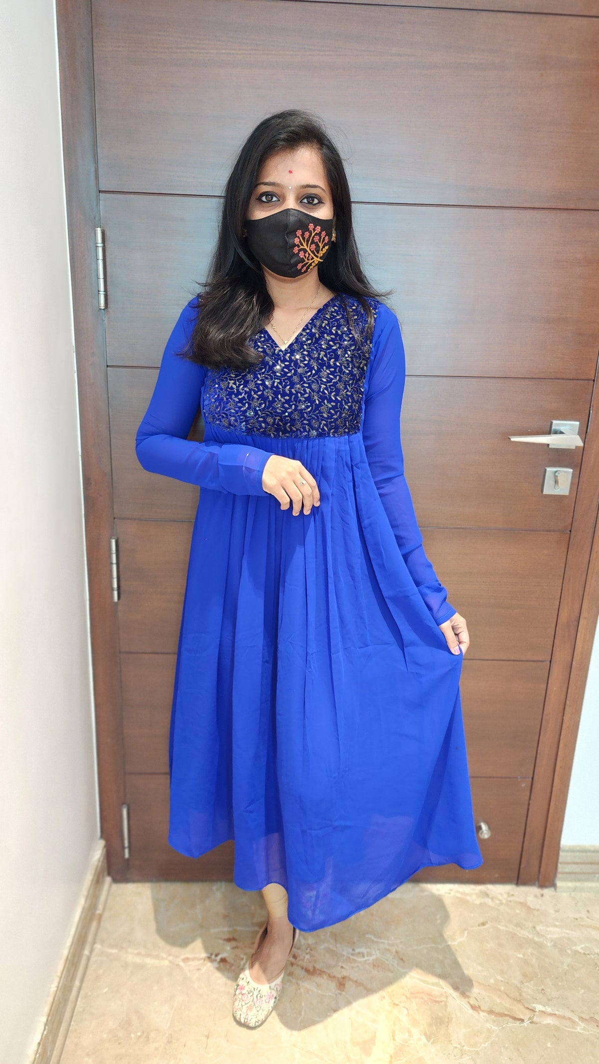 Party wear kurti (7244)