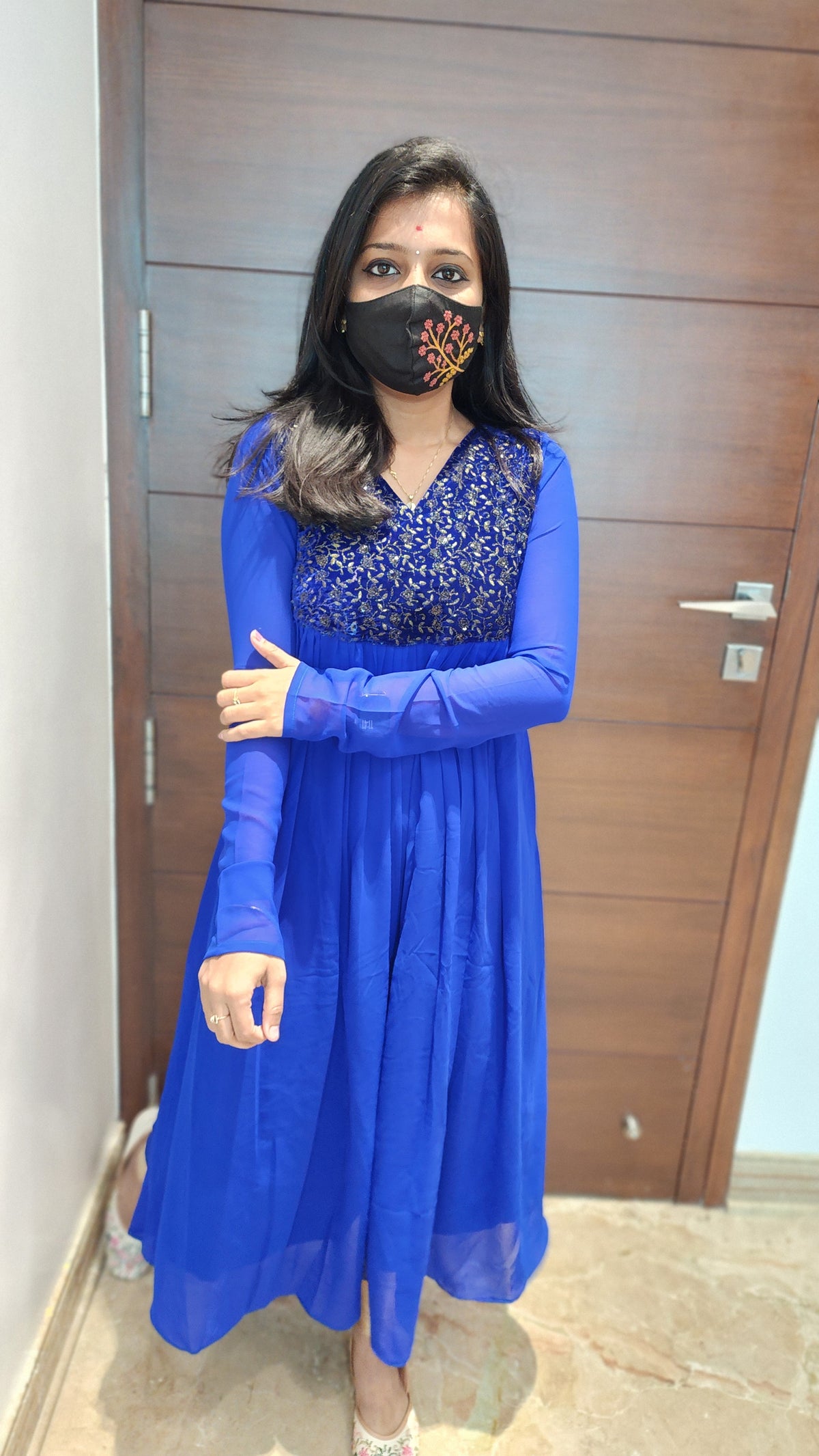 Party wear kurti (7244)