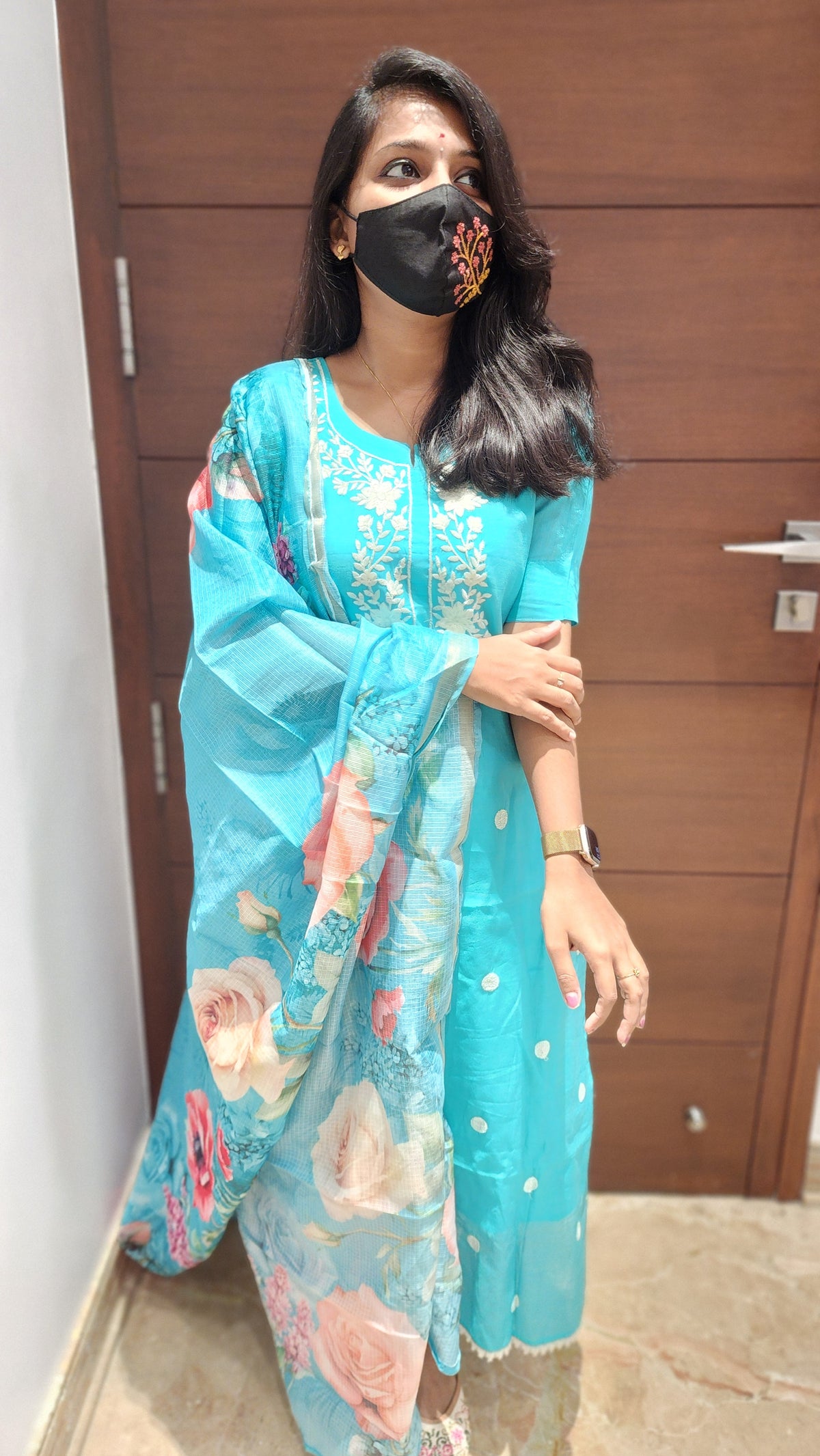 Chikankari Salwar Set (7338)