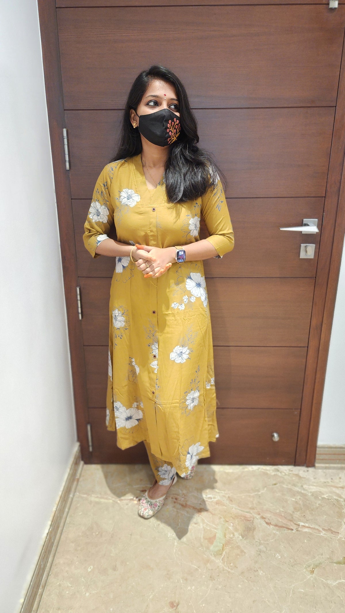 Cord set (pant & top)(7498)