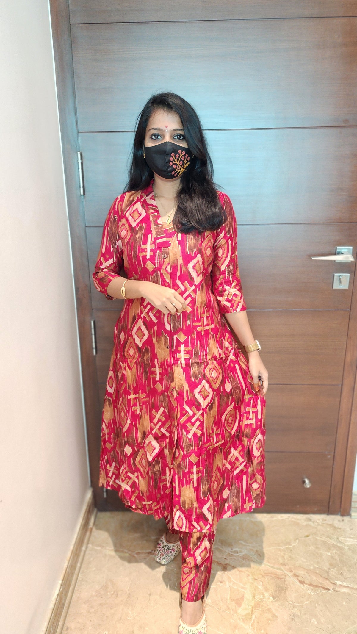 Cord set (pant & top)(7531)