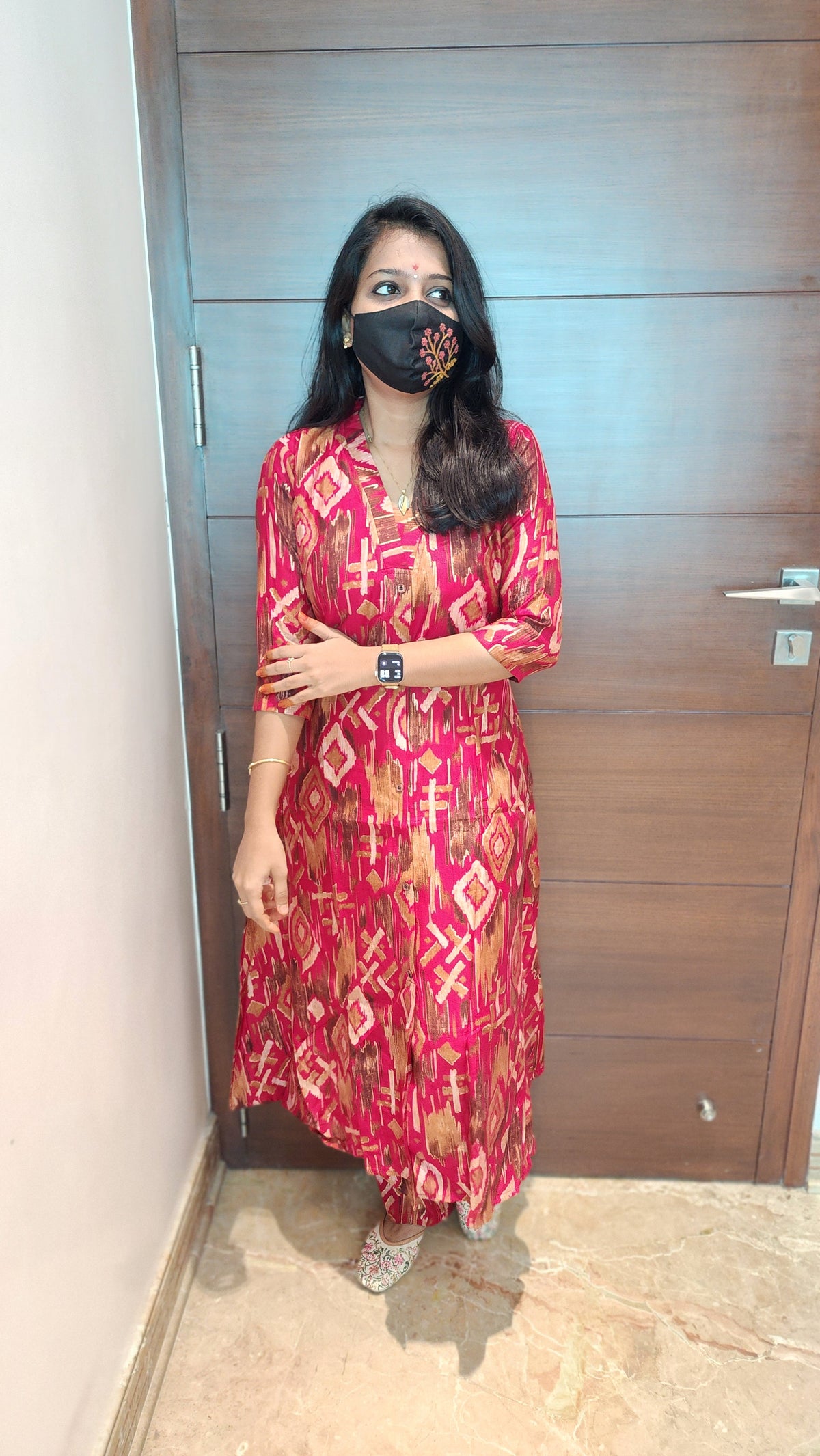 Cord set (pant & top)(7531)