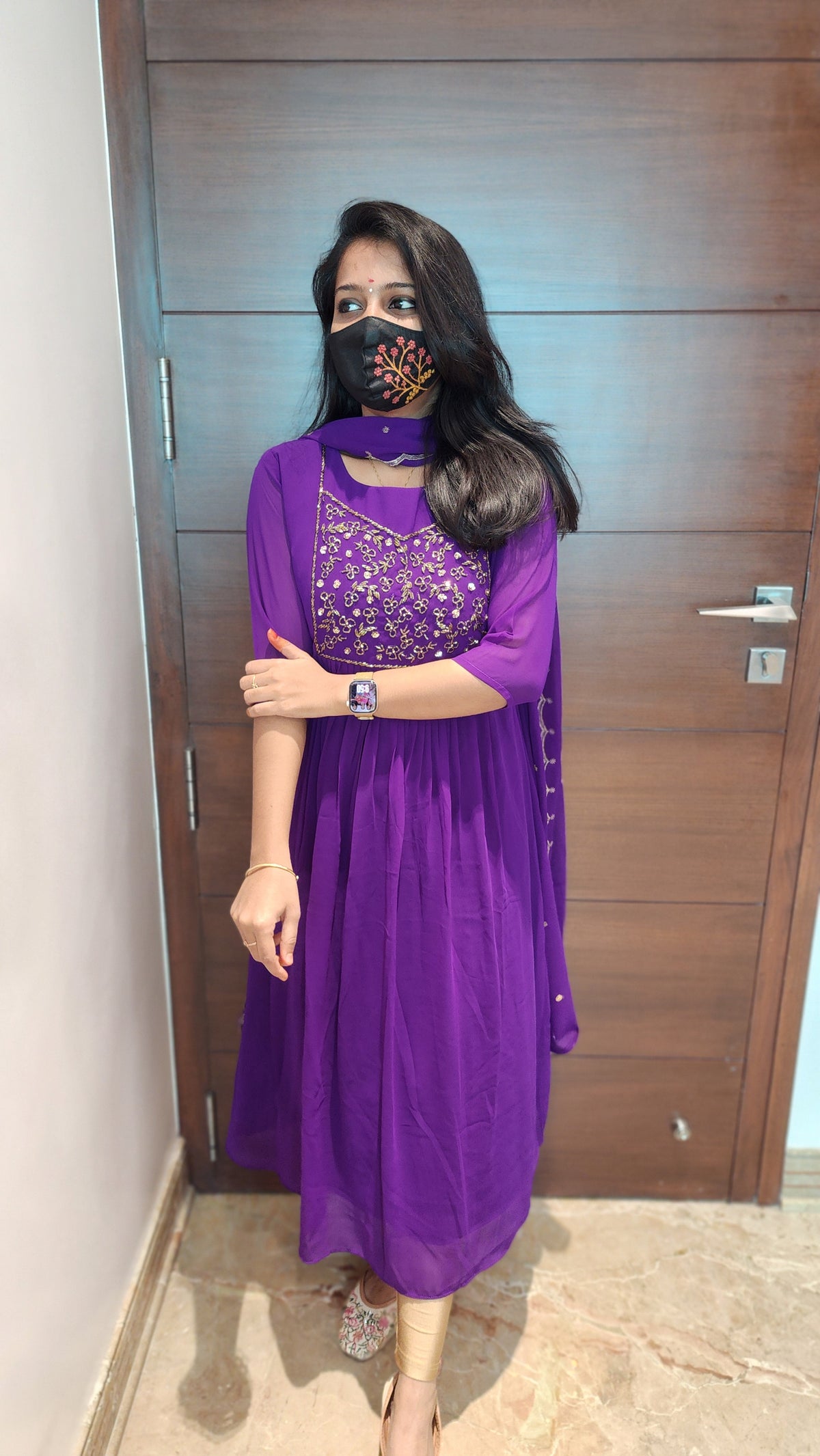 Ethnic Salwar Set (7489)