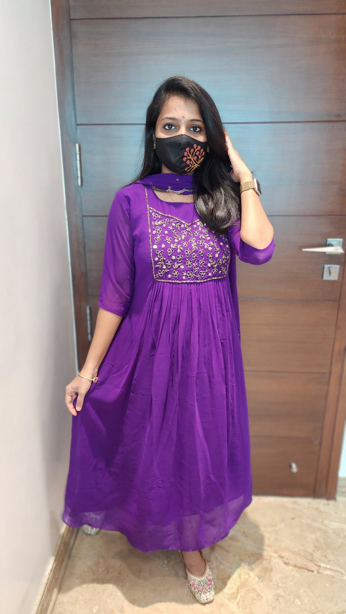 Ethnic Salwar Set (7489)