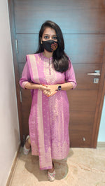 Ethnic Salwar Set (Kurti+Dupatta)