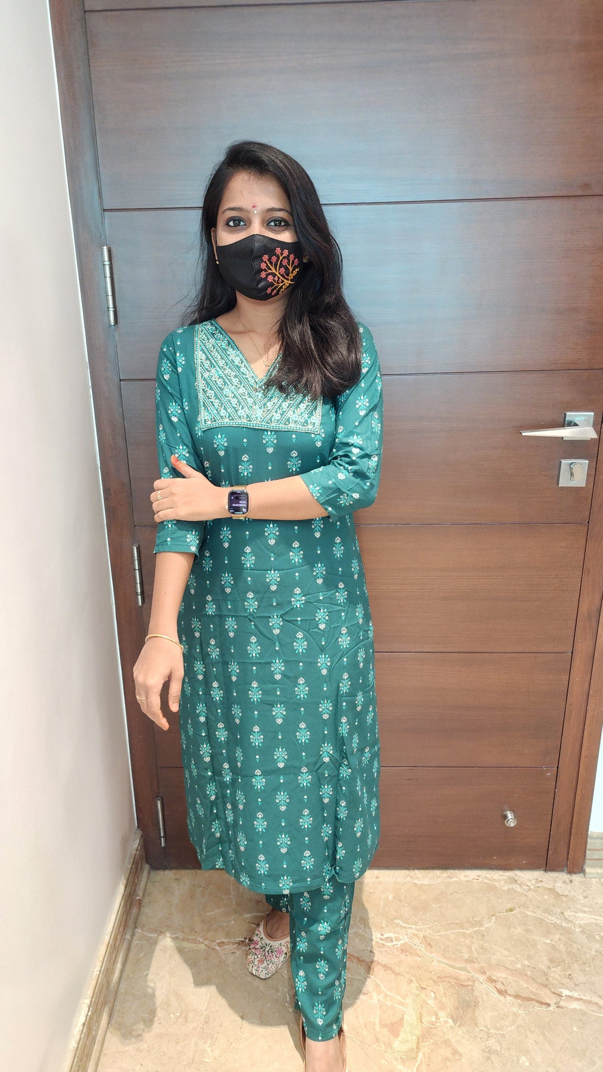 Cord set (pant & top) (7545)