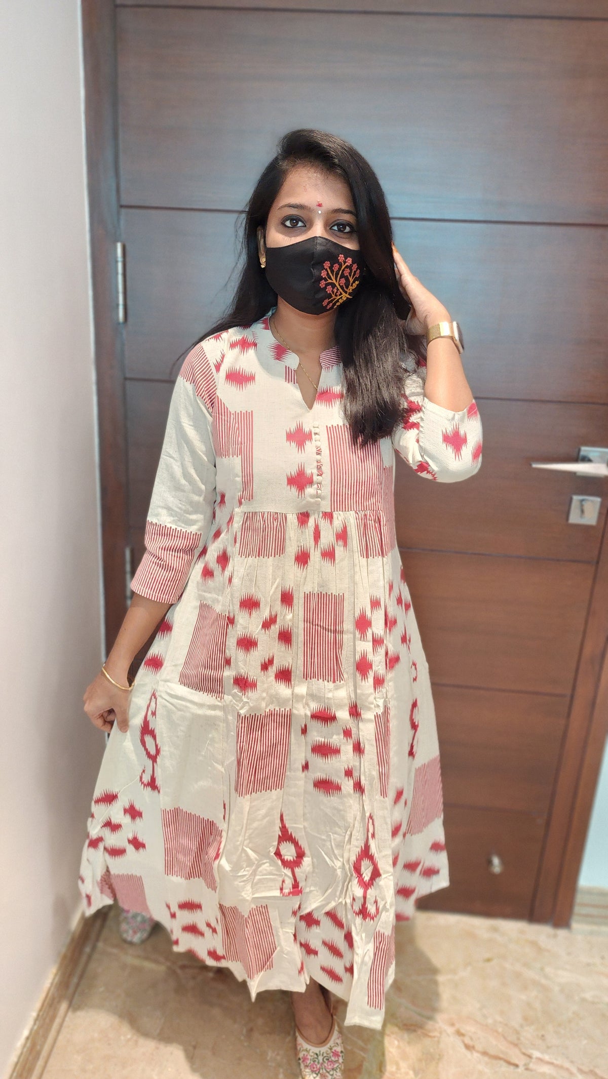 Western wear frock(7515)