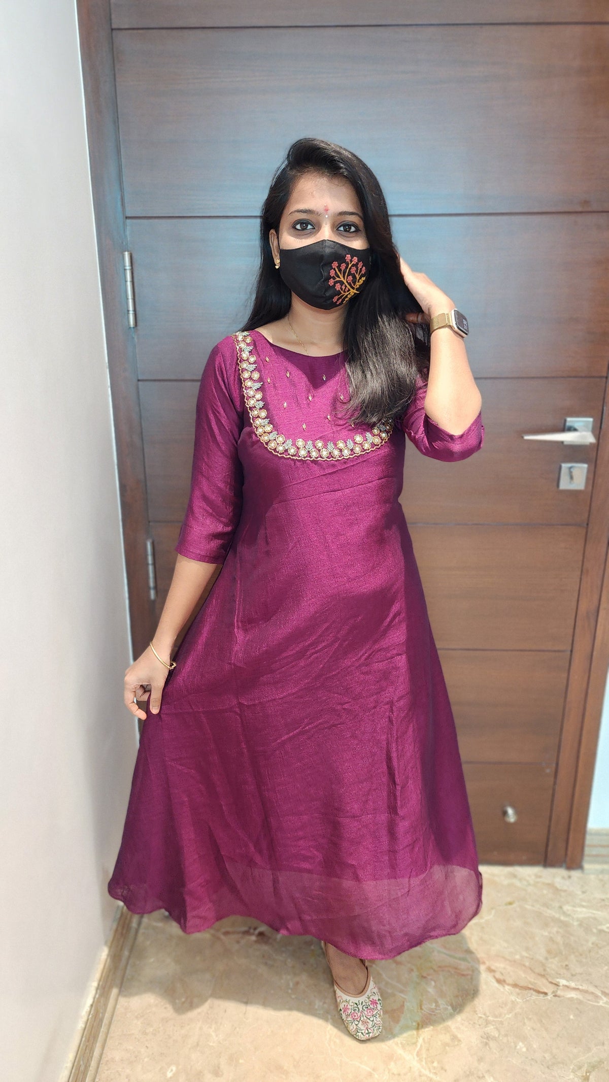 Festive sale -Handwork Kurti (7512)