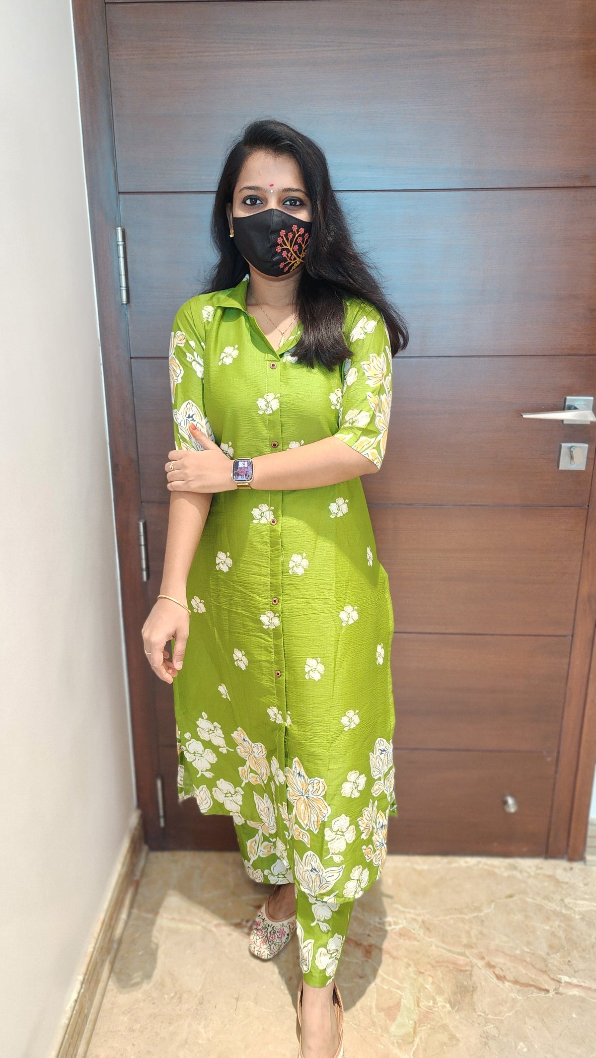 Cord set (pant & top) (7800)