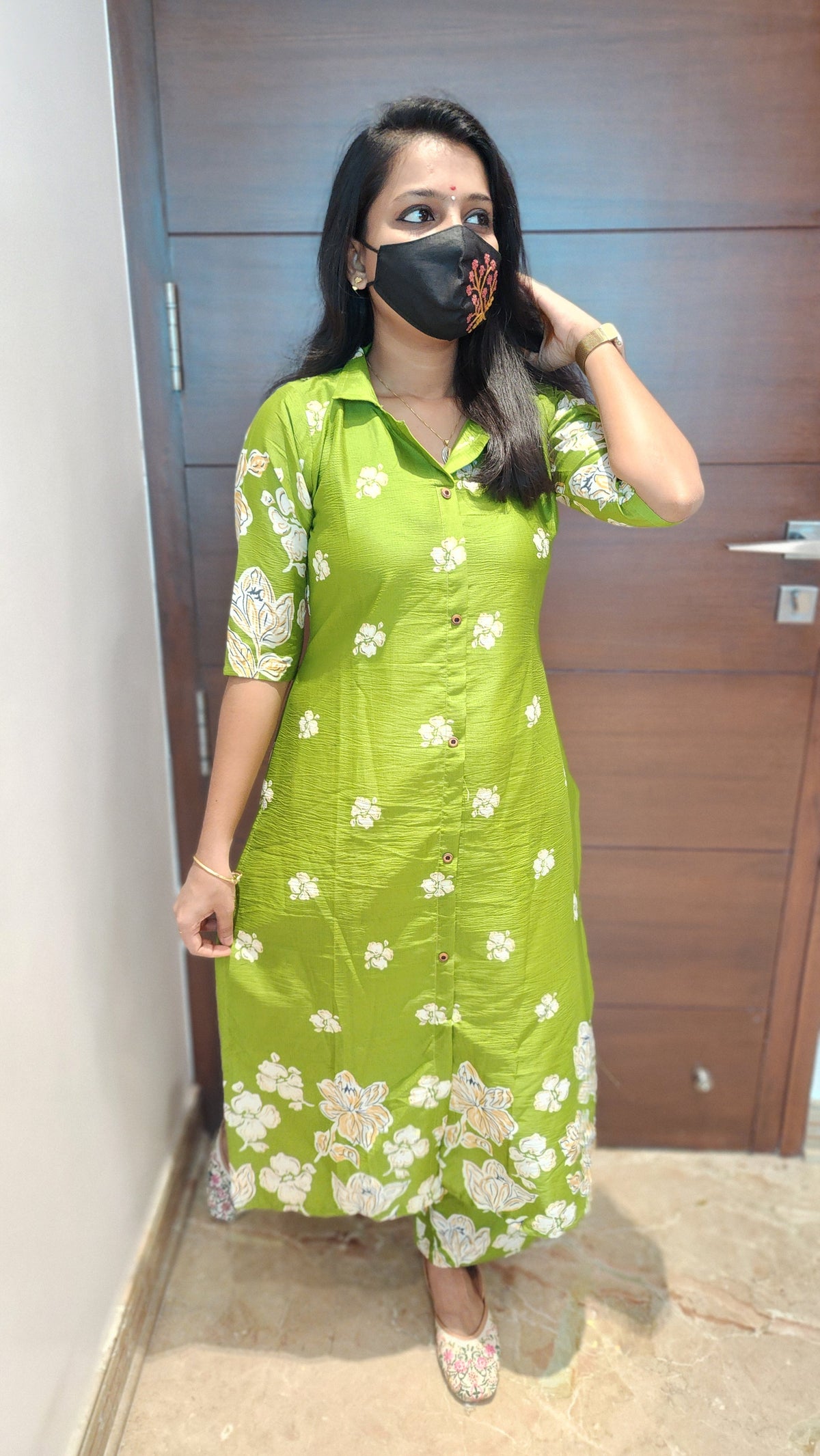 Cord set (pant & top) (7800)