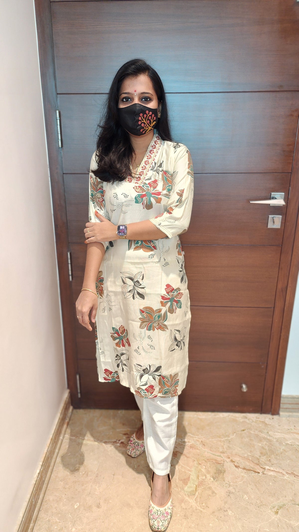 Cord set (pant & top)(7554)