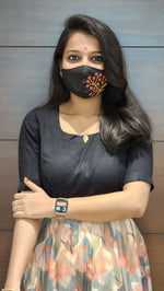 Indo-Western frock (7625)c3