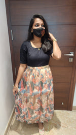 Indo-Western frock (7625)c3