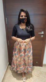 Indo-Western frock (7625)c3