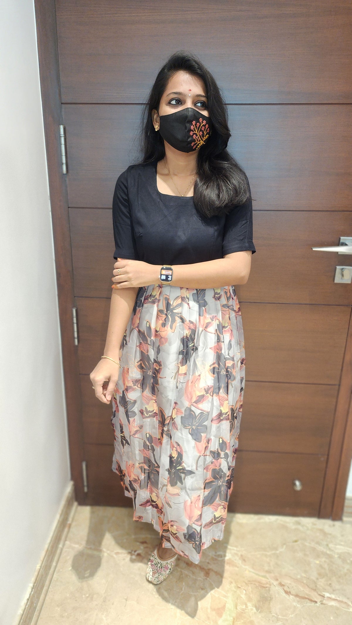 Indo-Western frock(7626)