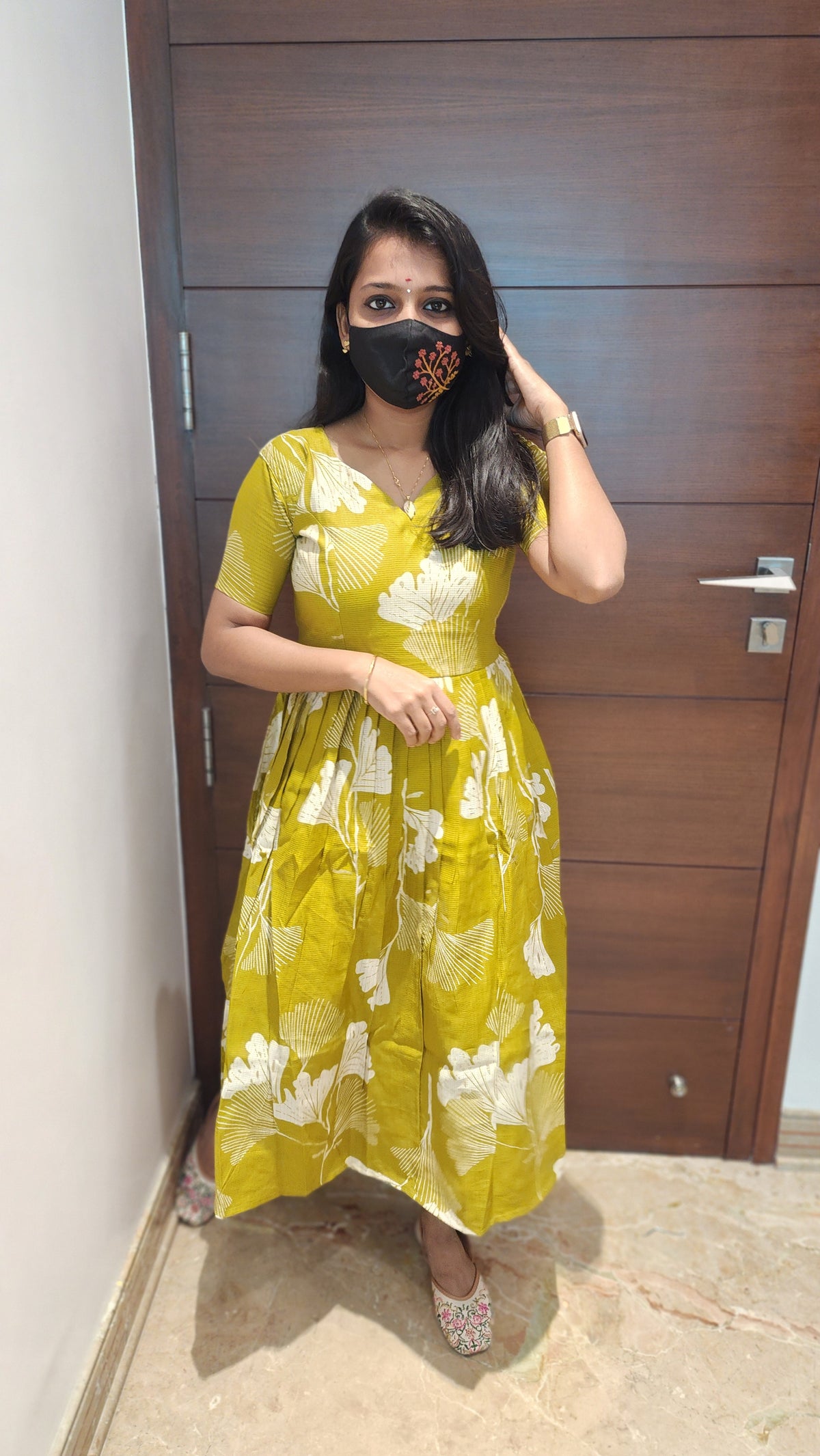 Western wear frock(7684)