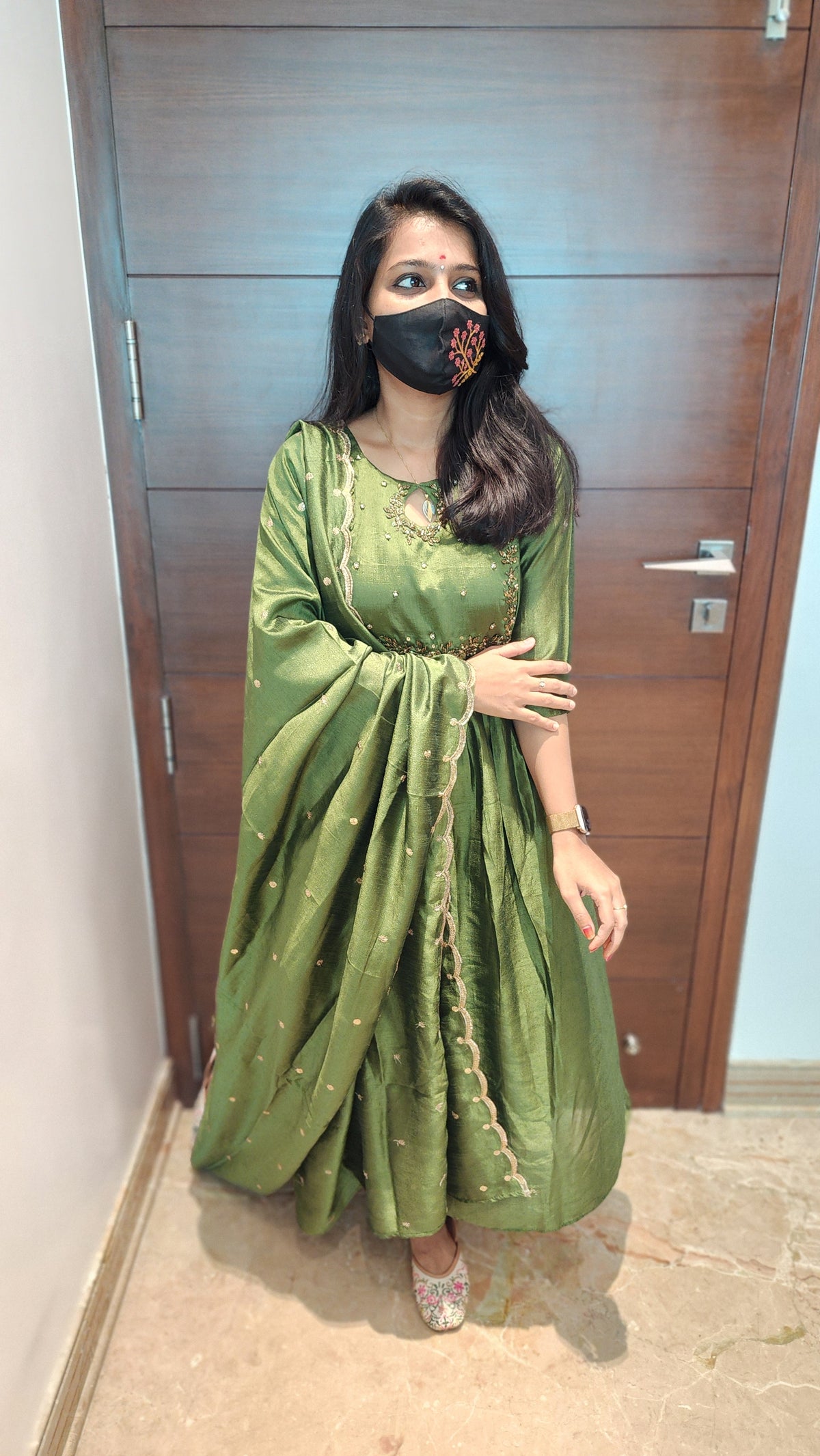 Ethnic Salwar Set (7724)c