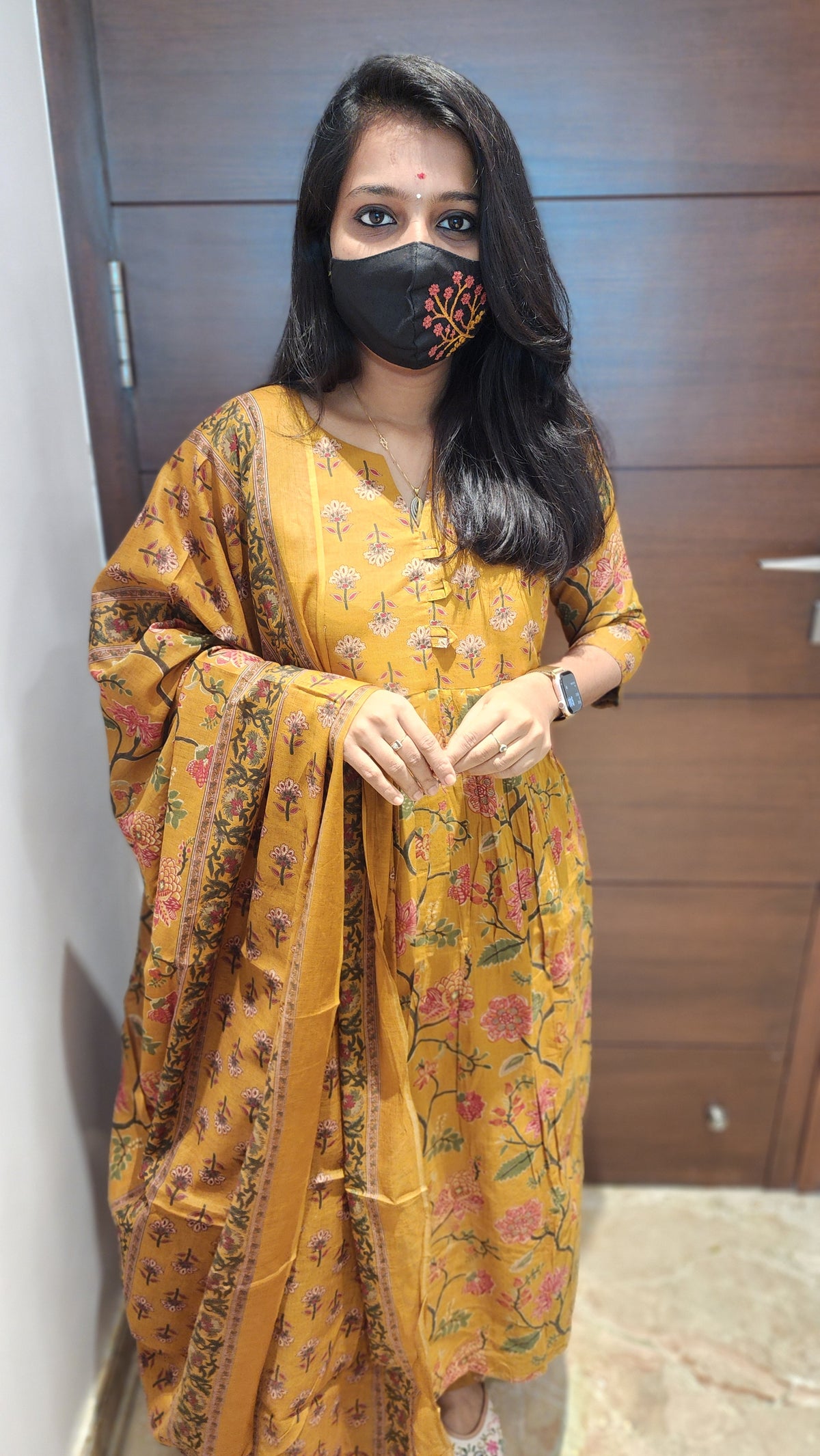 Cotton Salwar Set (7837)