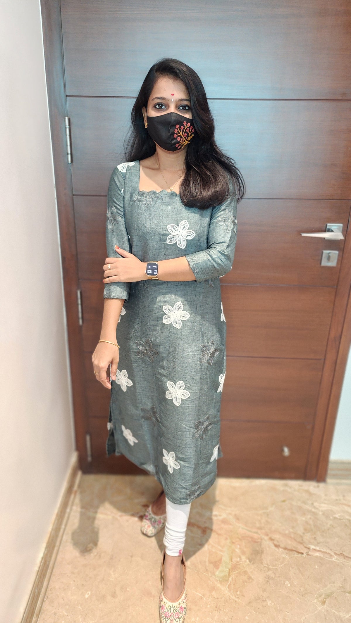 Office Wear kurti (7758)