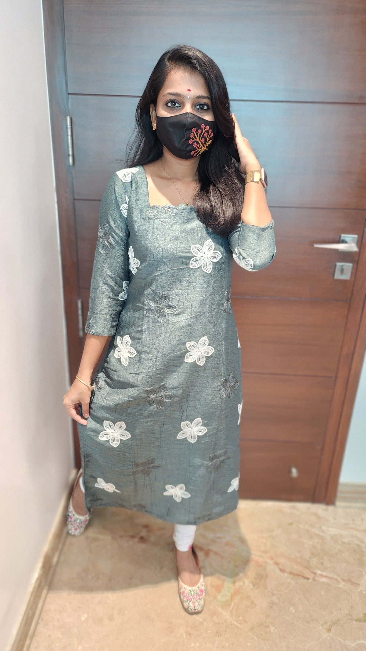 Office Wear kurti(7758)