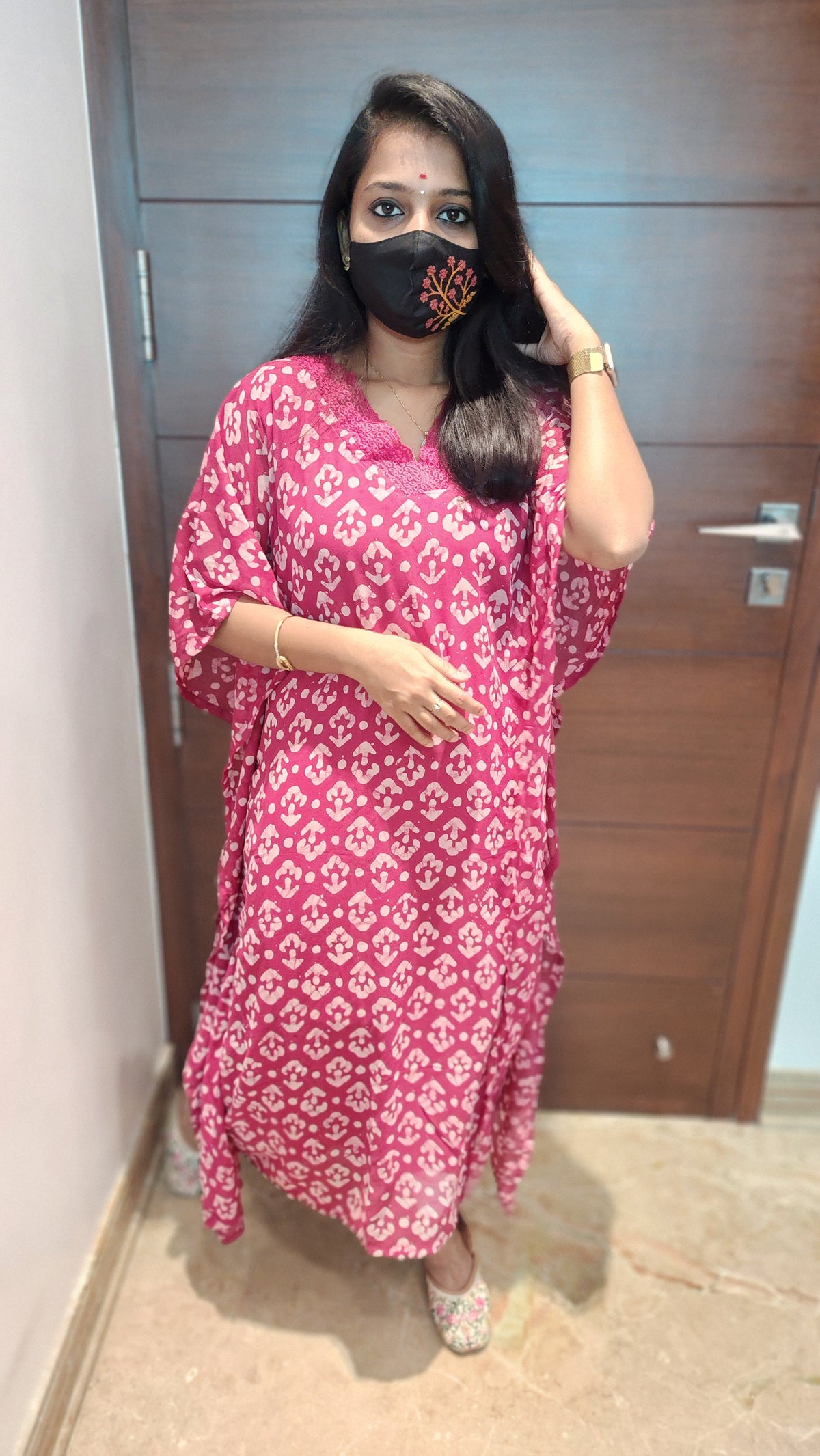 Kaftan Kurti (2 Pcs Kurti)(7760)