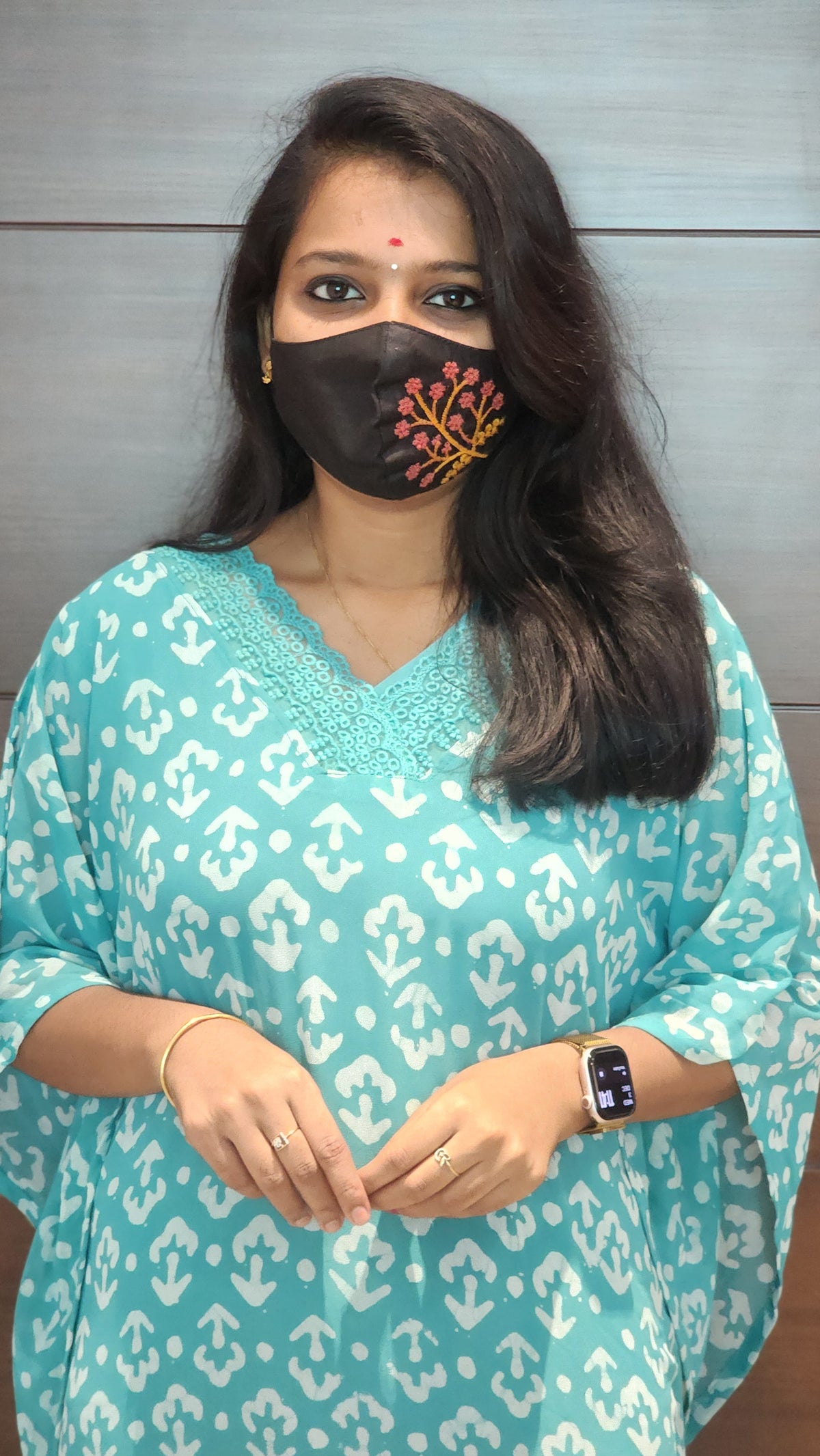 Kaftan Kurti (2 Pcs Kurti)(7761)