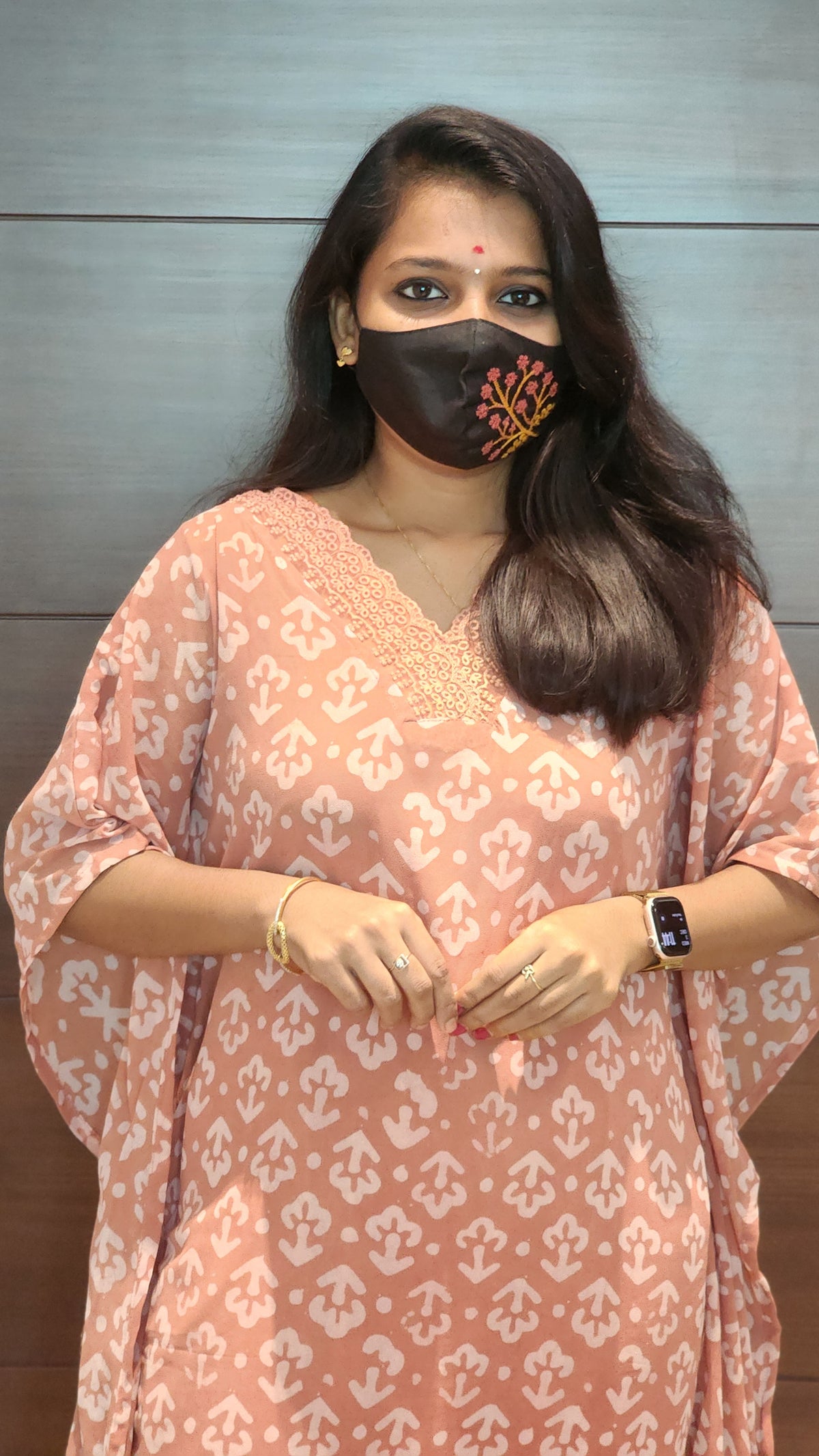 Kaftan Kurti (2 Pcs Kurti)(7762)