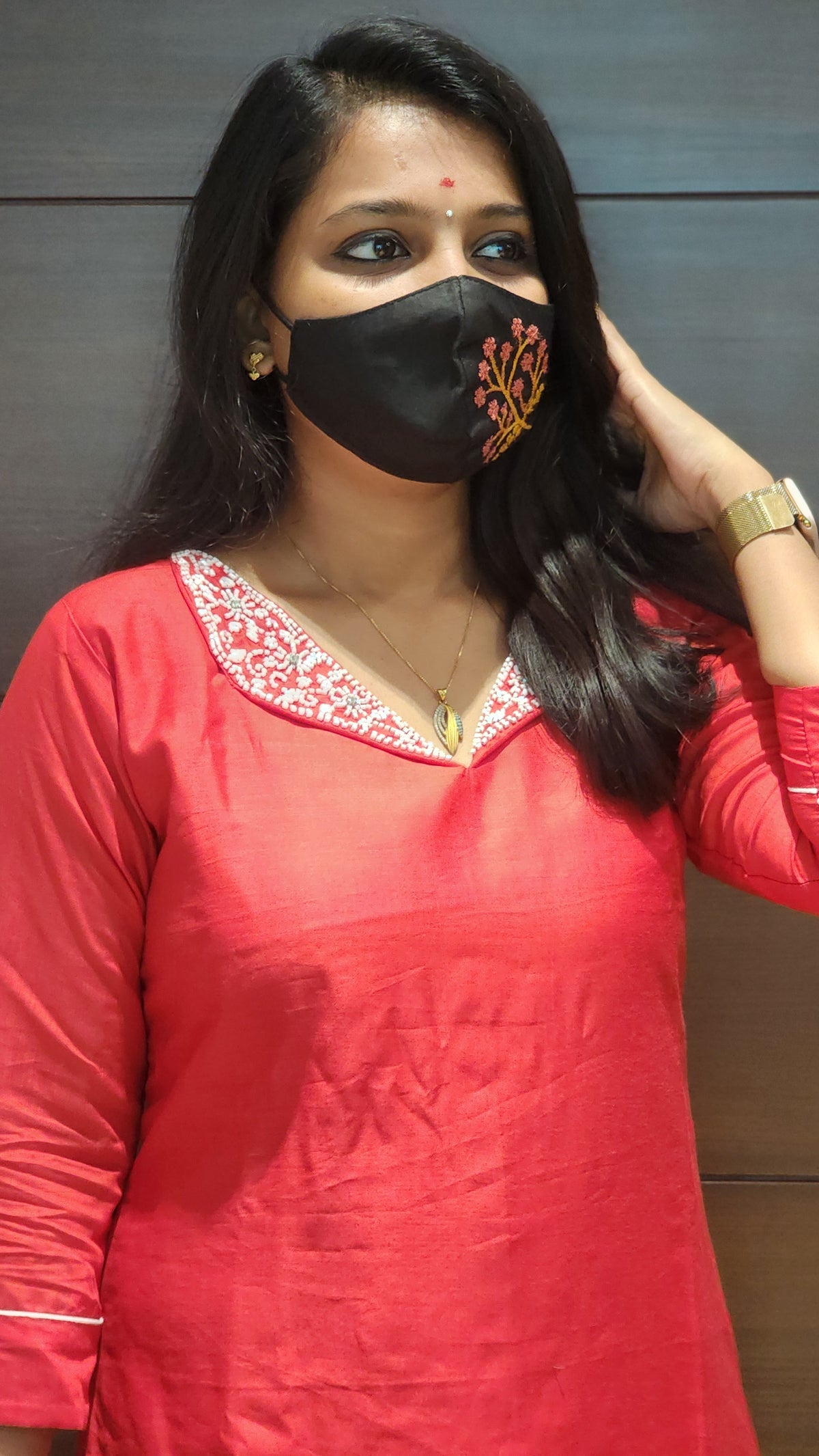 Christmas sale -Handwork Kurti (7821)