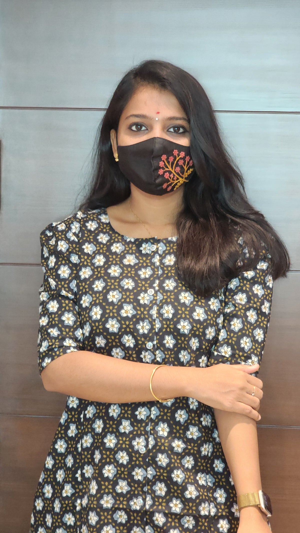 Jaipur A-Line cotton Kurti (7882)