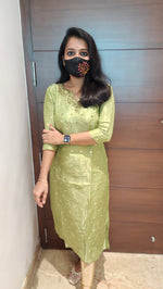 Festive Glow Polka Kurti (7881)