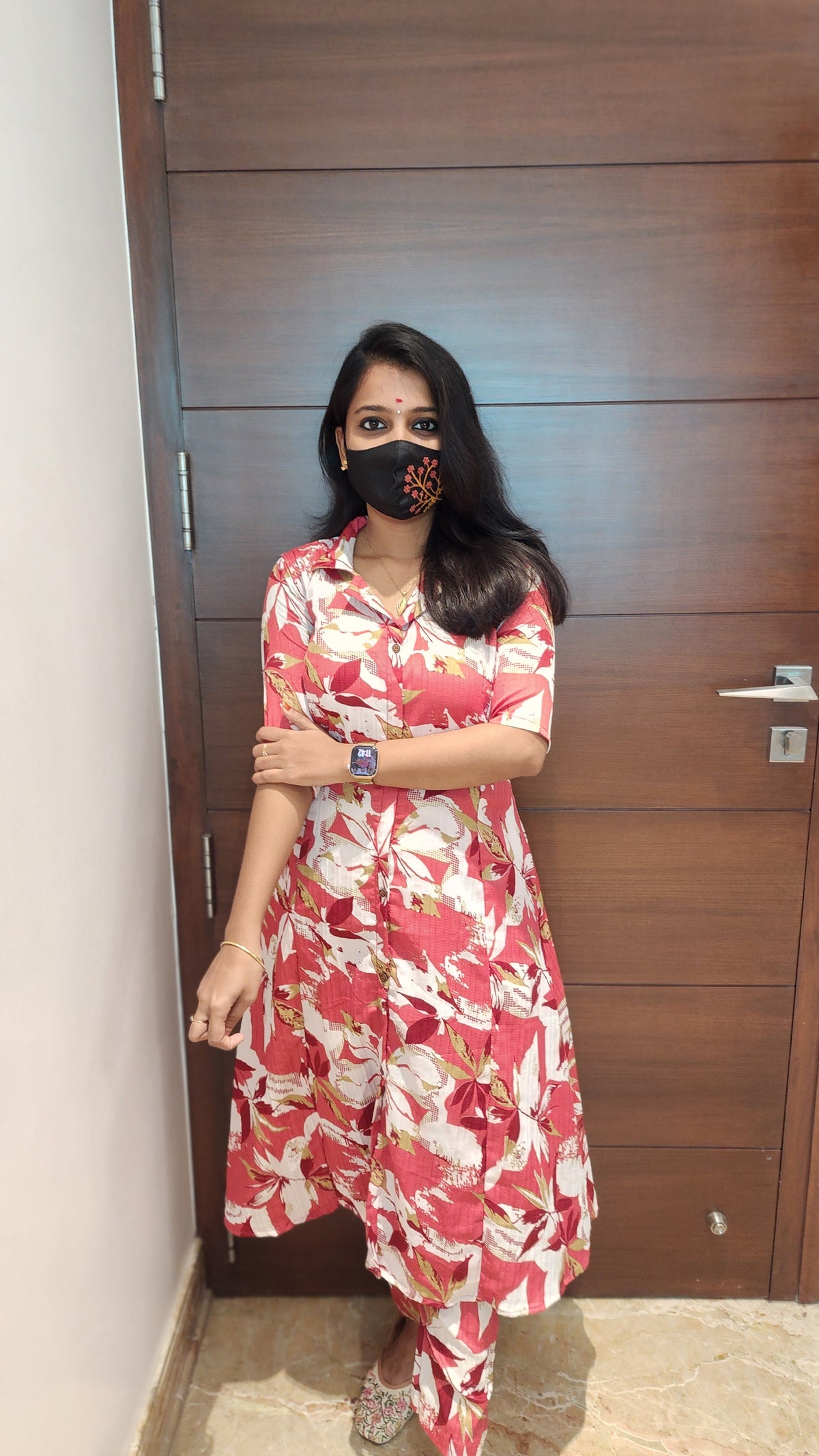 Urban Petal Printed Kurti (7875)