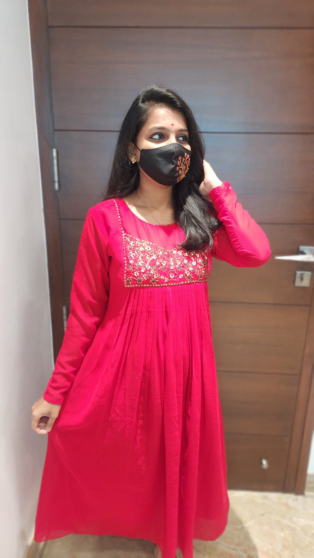 Christmas sale -Handwork Kurti (7898)