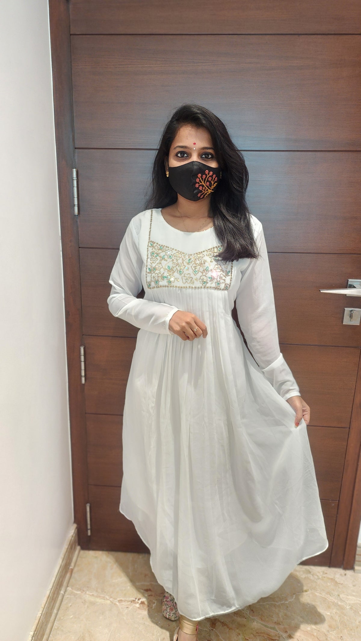 Christmas sale -Handwork Kurti (7899)