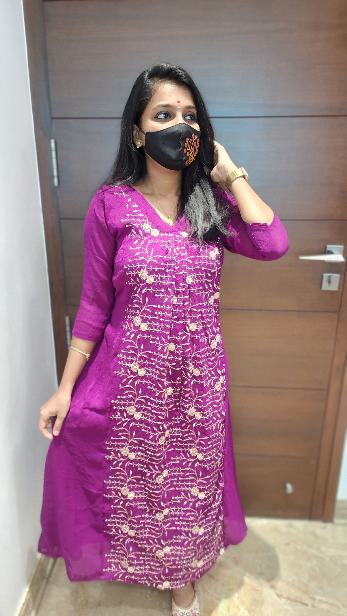 Party wear kurti (7956)