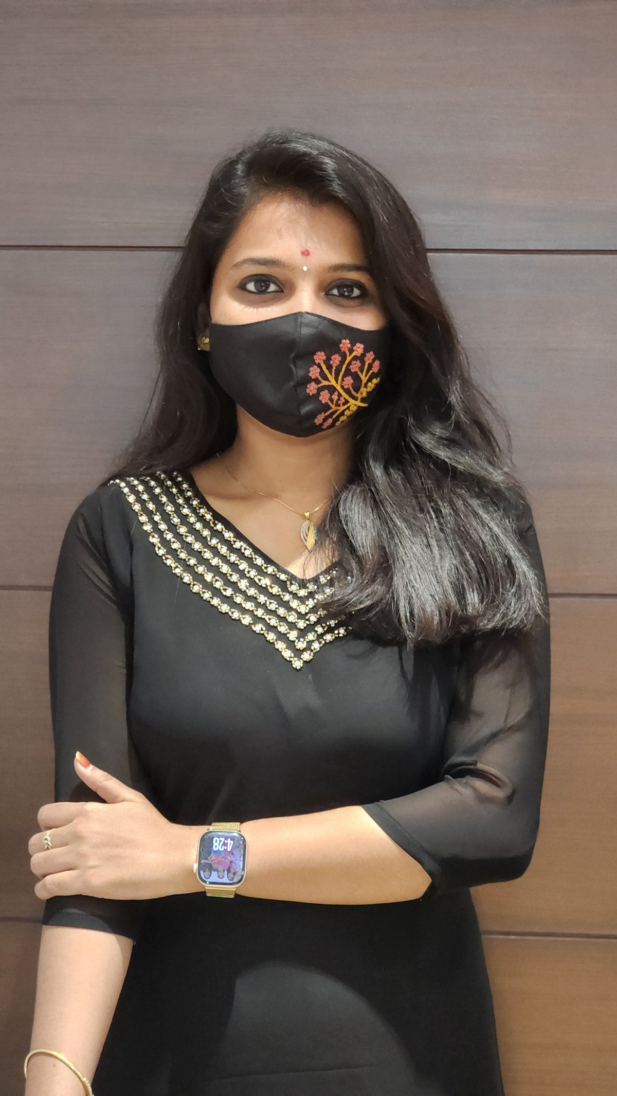 Jewel Handwork kurti (7940)