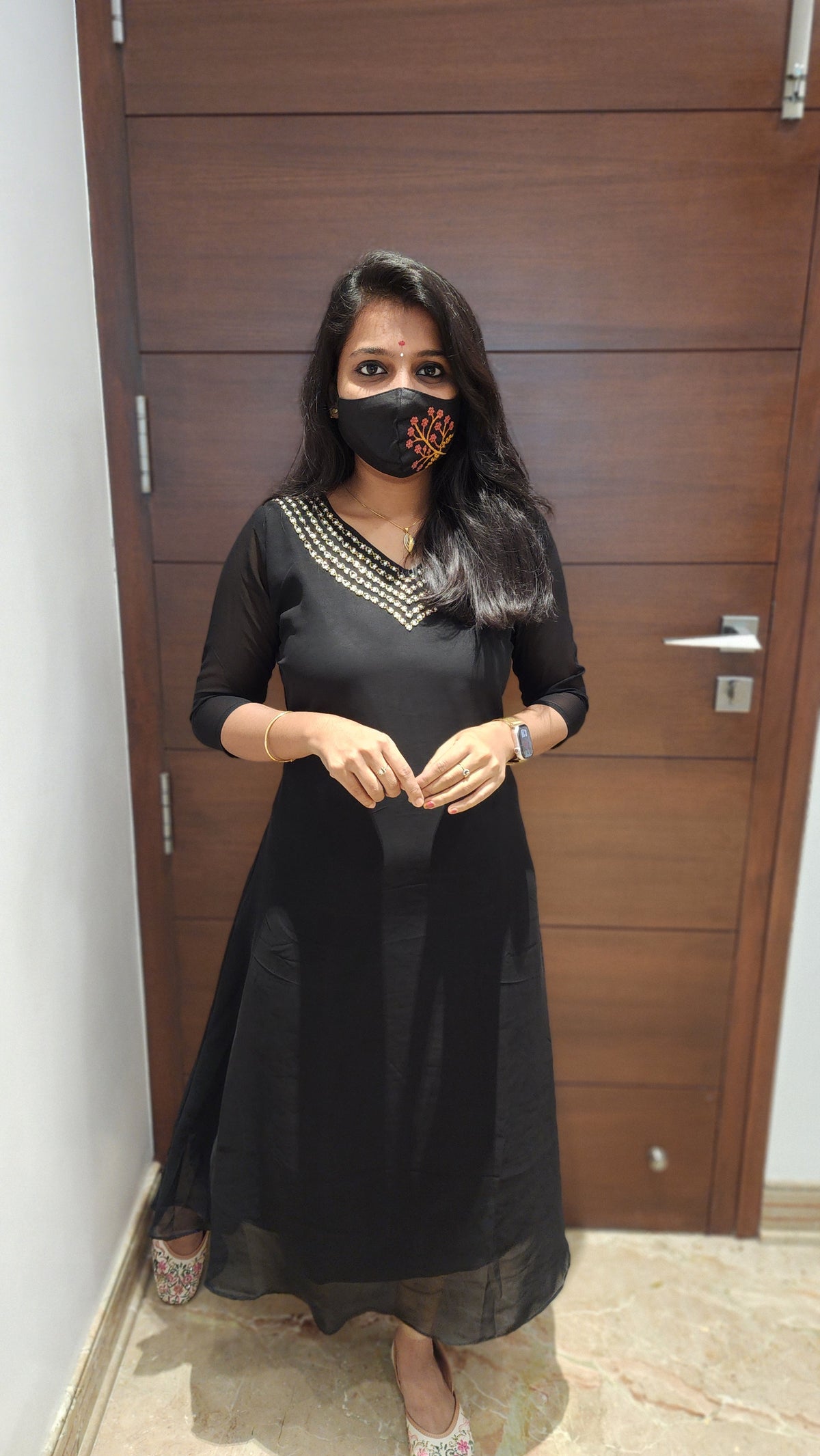 Jewel Handwork kurti (7940)