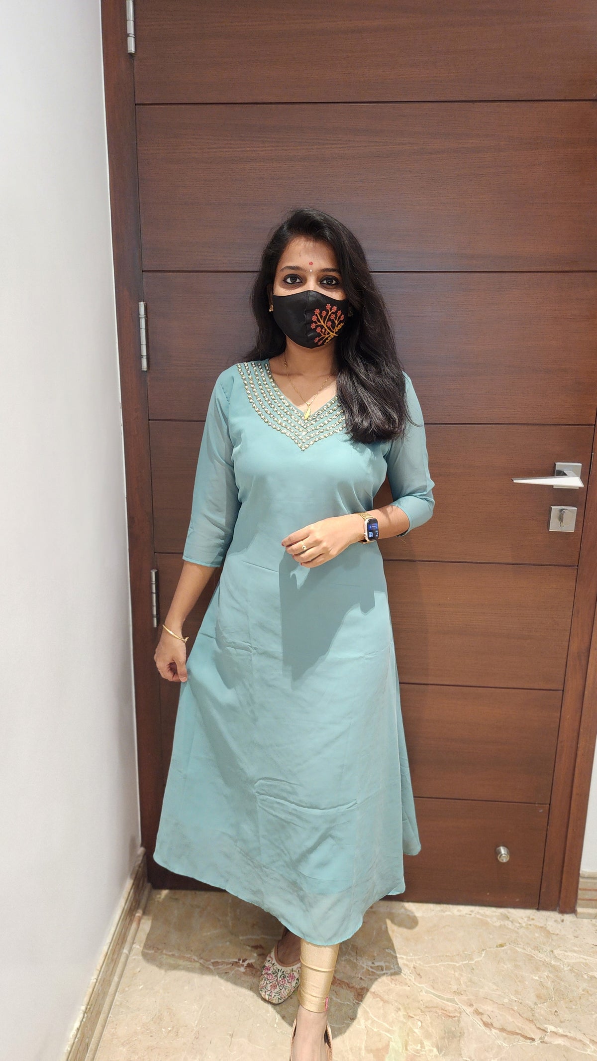 Jewel Handwork Kurti (7943)