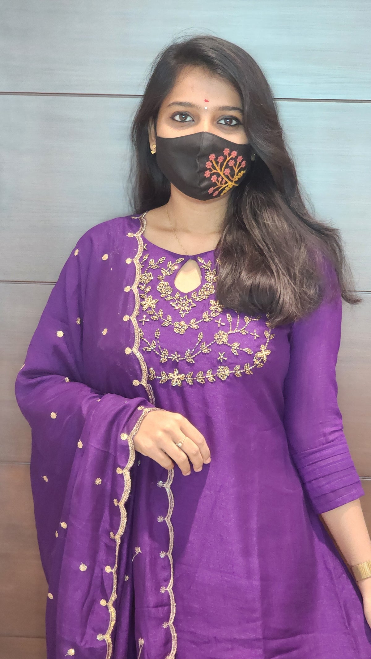 Sprinklez Coral Dream Kurti (8014)