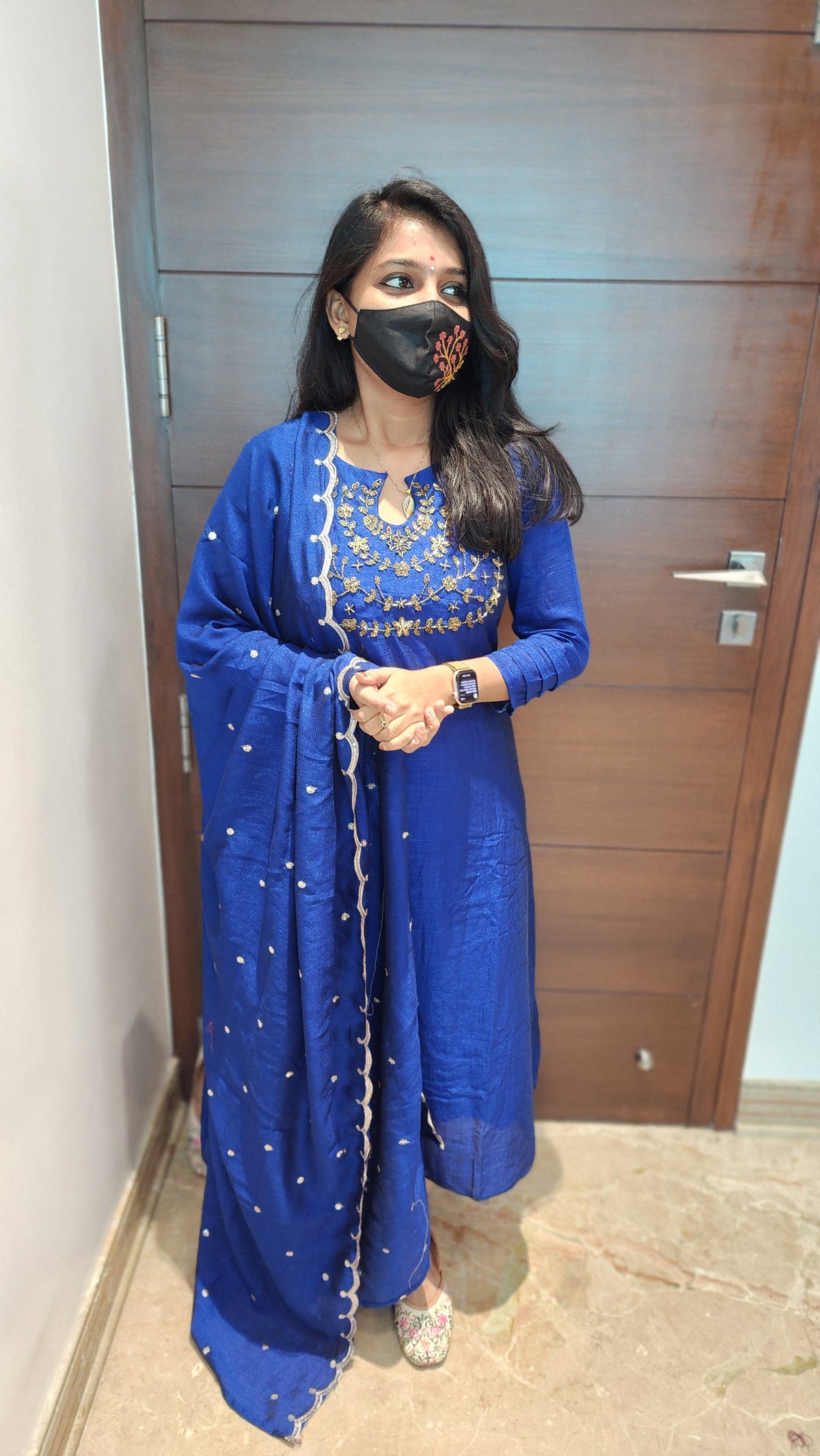 Sprinklez Coral Dream Kurti (8017)